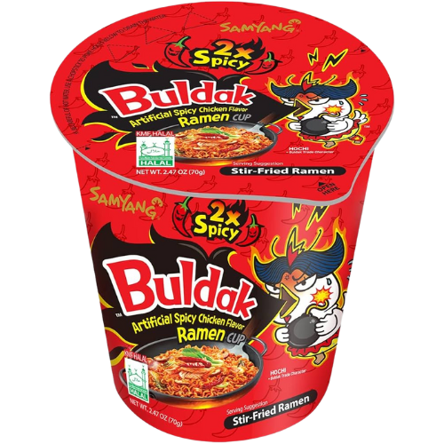 Samyang Buldak 2x Spicy Noodles *CUP* 30x70g dimarkcash&carry