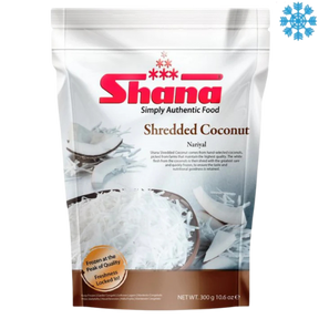 Shana Shredded Coconut 12X300G - Collection Only Frozen Product dimarkcash&carry