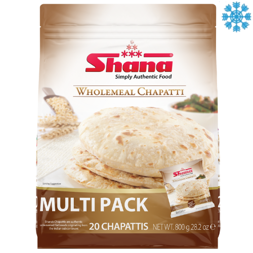 Shana Chappatı Multı Pack 6X800G - Collection Only Frozen Product dimarkcash&carry