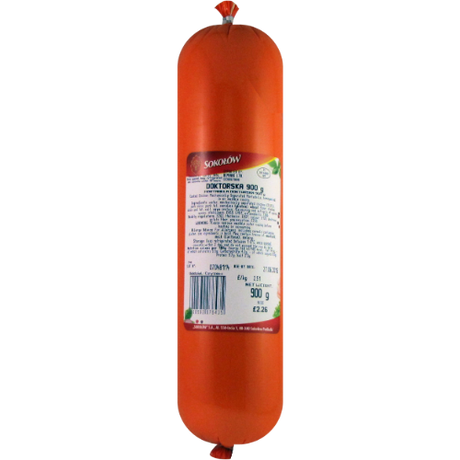 Sokolow Doktorska -Yellow Sausage (SINGLE) 900G dimarkcash&carry