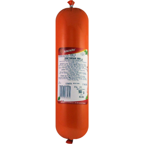 Sokolow Doktorska -Yellow Sausage (SINGLE) 900G dimarkcash&carry
