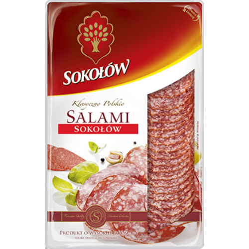 Sokolow Salami - Slices (SINGLE) 100G dimarkcash&carry