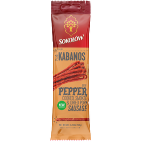 Sokolow Kabanos With Pepper 120g (SINGLE) dimarkcash&carry