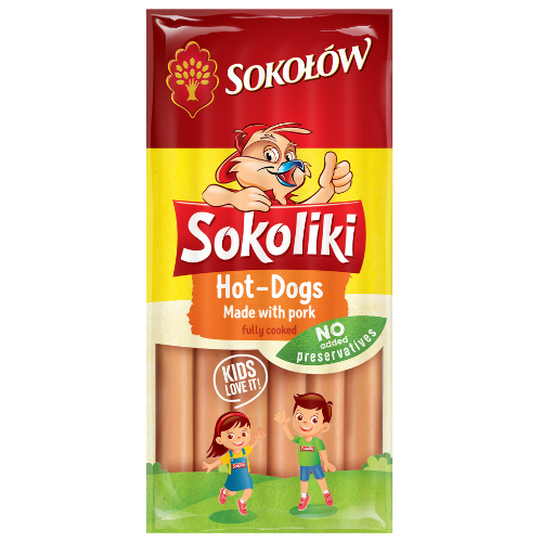 Sokolow Sokoliki Hot-dog Franks (unit 18x140g) dimarkcash&carry