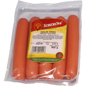 Sokolow Popular Franks (1X1Kg) dimarkcash&carry