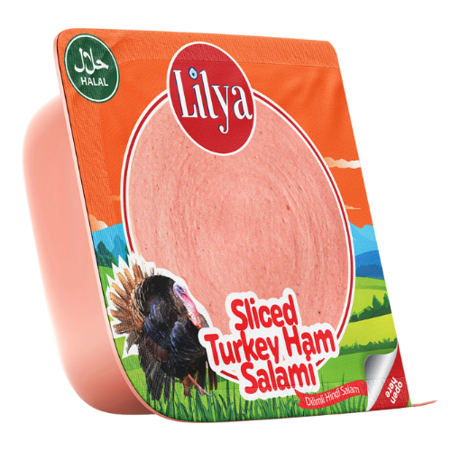 Lilya Sliced Turkey Ham Salami 12X200G dimarkcash&carry