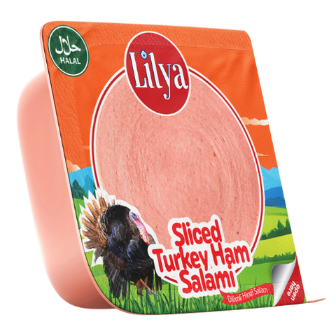 Lilya Sliced Turkey Ham Salami 12X200G dimarkcash&carry