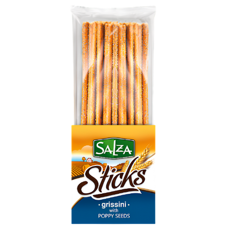 Salza Grissini with Poppy Seeds 12x220g dimarkcash&carry