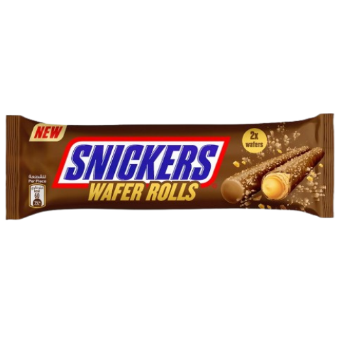 Snickers Wafer Rolls 12X24G