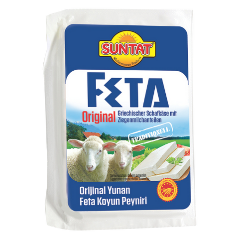 Suntat Greek Feta Cheese 12x200g dimarkcash&carry