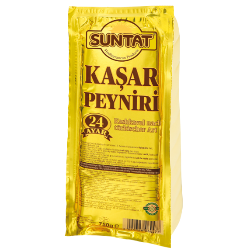 Suntat Kashkaval Gold (Kasar 24 Ayar) 10x750g dimarkcash&carry