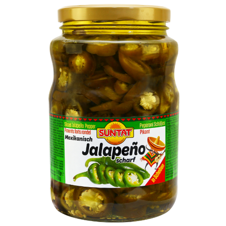 Suntat Sliced Jalapeno Peppers 6X1700Ml dimarkcash&carry