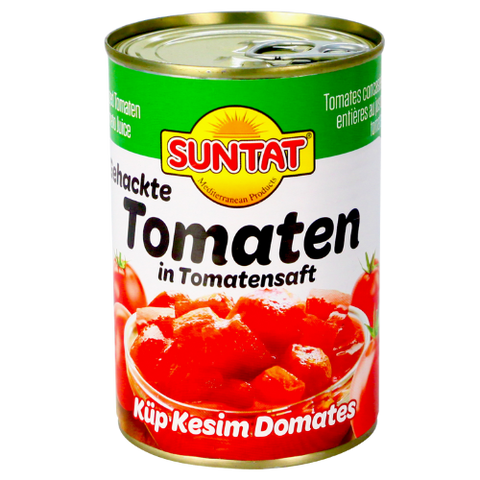 Suntat Chopped Tomato Concentrated (Tin) 12X400G dimarkcash&carry