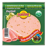 Suntat Sliced Poultry Sausage with Olives 12x200g dimarkcash&carry