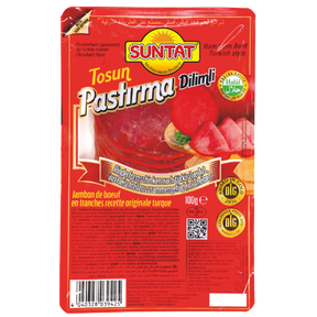 Suntat Sliced Tosun Pastrami (Pastirma) 12x100g dimarkcash&carry