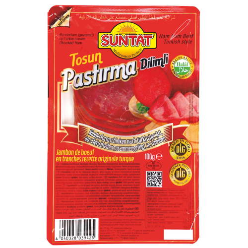 Suntat Sliced Tosun Pastrami (Pastirma) 12x100g dimarkcash&carry