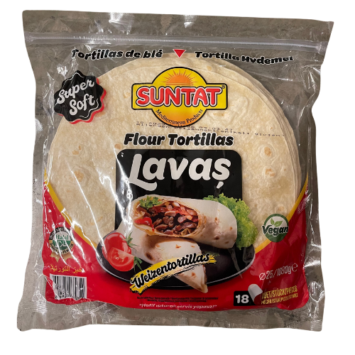 Suntat Tortilla 25Cm 6X1080G dimarkcash&carry