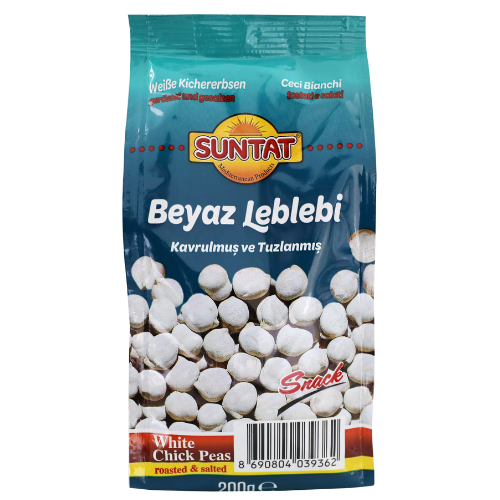 Suntat Nuts White Chickpeas 12X200G dimarkcash&carry