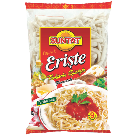 Suntat Pasta With Egg (Yaprak Eriste) 12X400G dimarkcash&carry