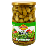 Suntat Baby Okra (Cicek Bamya) Jar 12X660Cc dimarkcash&carry