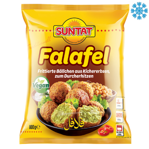 Frozen Suntat Falafel 10X800G - Collection Only Frozen Product dimarkcash&carry