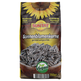 Suntat Nuts Black Sunflower Seeds Salted 16X200G dimarkcash&carry