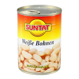 Suntat White Beans Tin 12x400g dimarkcash&carry