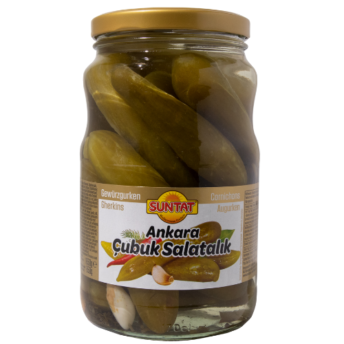 Suntat Gherkins In Brine (Cubuk Salatalik)6X1700Ml dimarkcash&carry