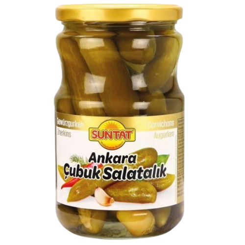 Suntat Gherkins In Brine (Cubuk Salatalik)6X1700Ml dimarkcash&carry