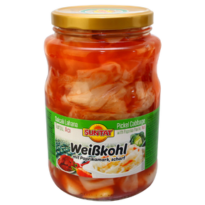 Suntat White Cabbage Pickles In Hot Sauce 6X1700Ml dimarkcash&carry