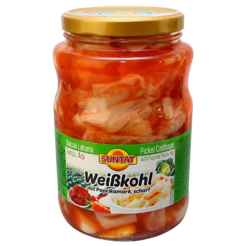 Suntat White Cabbage Pickles In Hot Sauce 6X1700Ml dimarkcash&carry