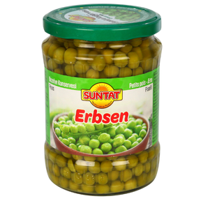 Suntat Green Peas (Glass) 12X580Ml dimarkcash&carry