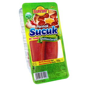 Suntat Parmak Sucuk Hot 16X200G dimarkcash&carry
