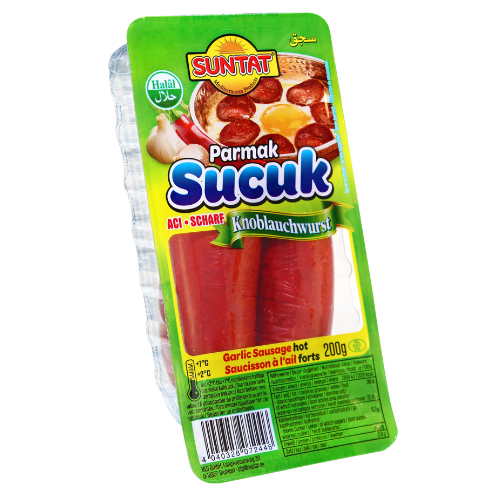 Suntat Parmak Sucuk Hot 16X200G dimarkcash&carry