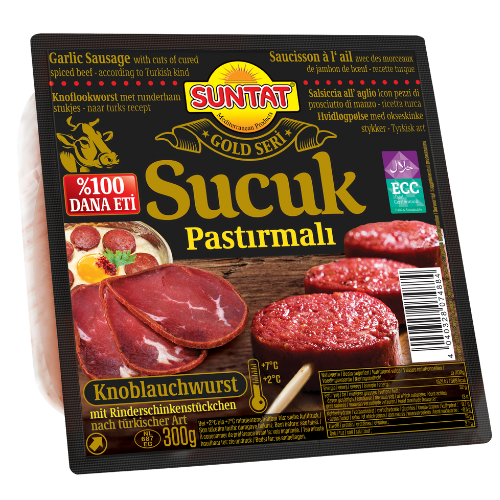 Suntat Parmak Sucuk With Pastirma 8X300G dimarkcash&carry