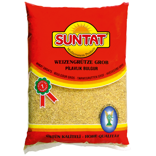 Suntat Coarse Bulgur (Pilavlik Bulgur) 4x5kg