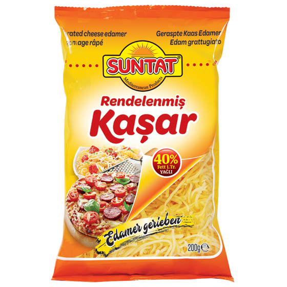 Suntat Grated Edamer Cheese 10X200G