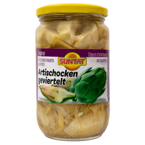 Suntat Artichokes 12x720ml
