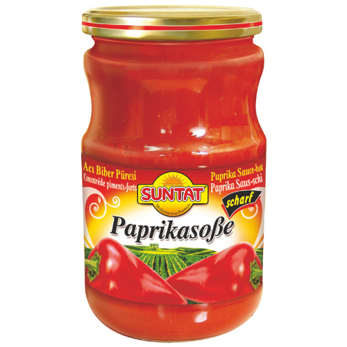 Suntat Paprika Paste Hot (Glass) 12X660Cc