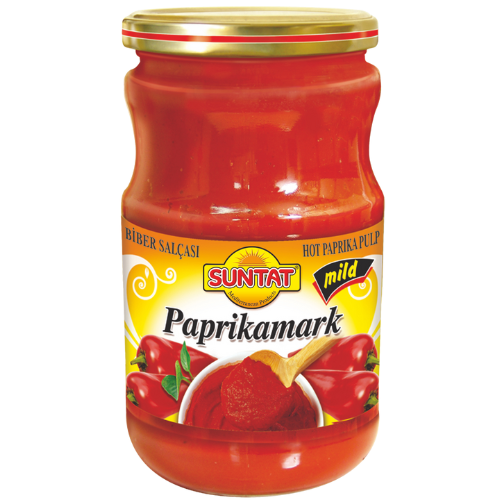 Suntat Antep Mild Pepper Paste (glass) 12x660cc