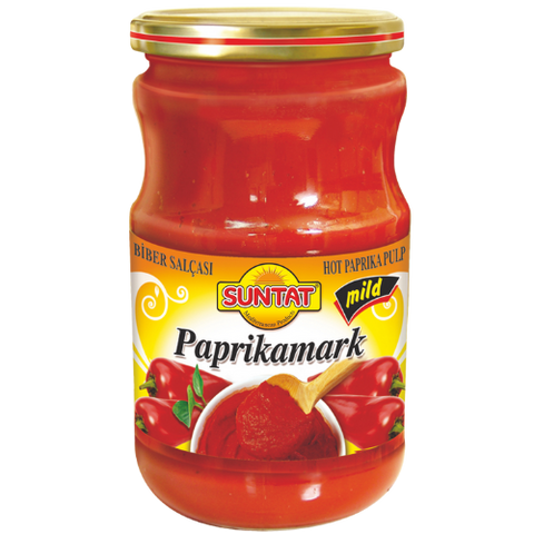 Suntat Antep Mild Pepper Paste (glass) 12x660cc