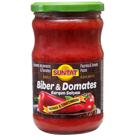 Suntat Mix Tomato and Pepper Paste (glass)  12x660cc