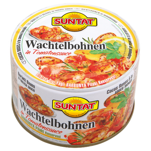 Suntat RM Borlotti Beans in Tomato Sauce 12x400g