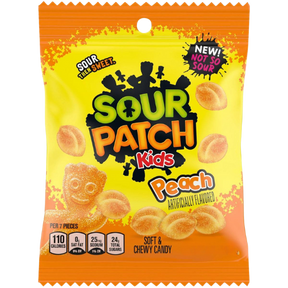 Sour Patch Kids Peach 12x101g (bag)