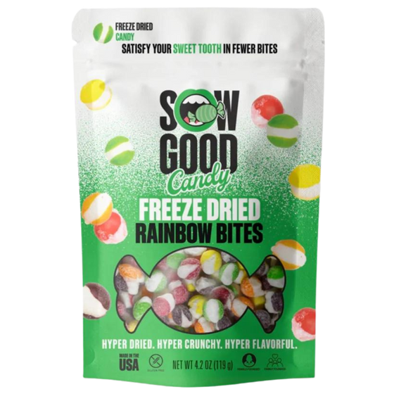 Sow Good Freeze Dried Rainbow Bites 6x119g dimarkcash&carry