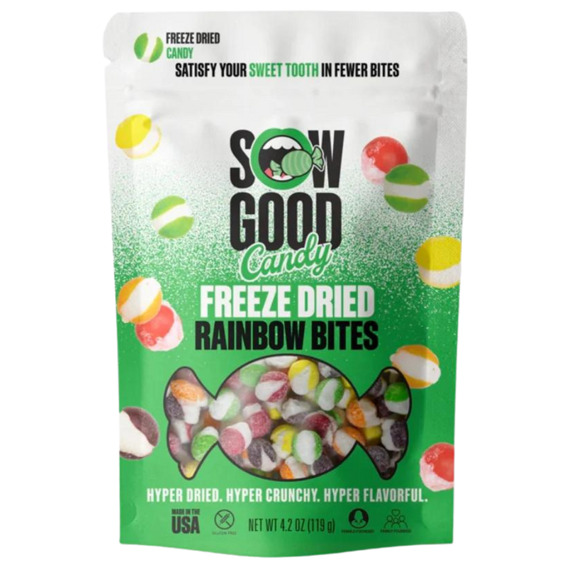 Sow Good Freeze Dried Rainbow Bites 6x119g dimarkcash&carry