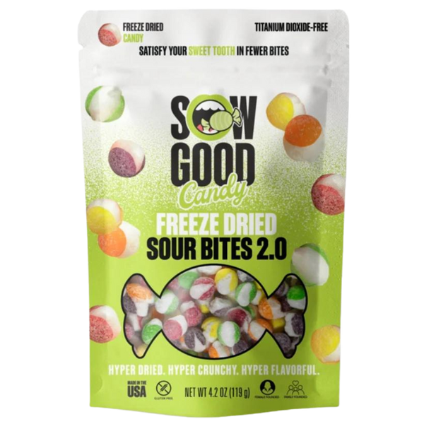 Sow Good Freeze Dried Sour Bites 2.0 6x119g dimarkcash&carry