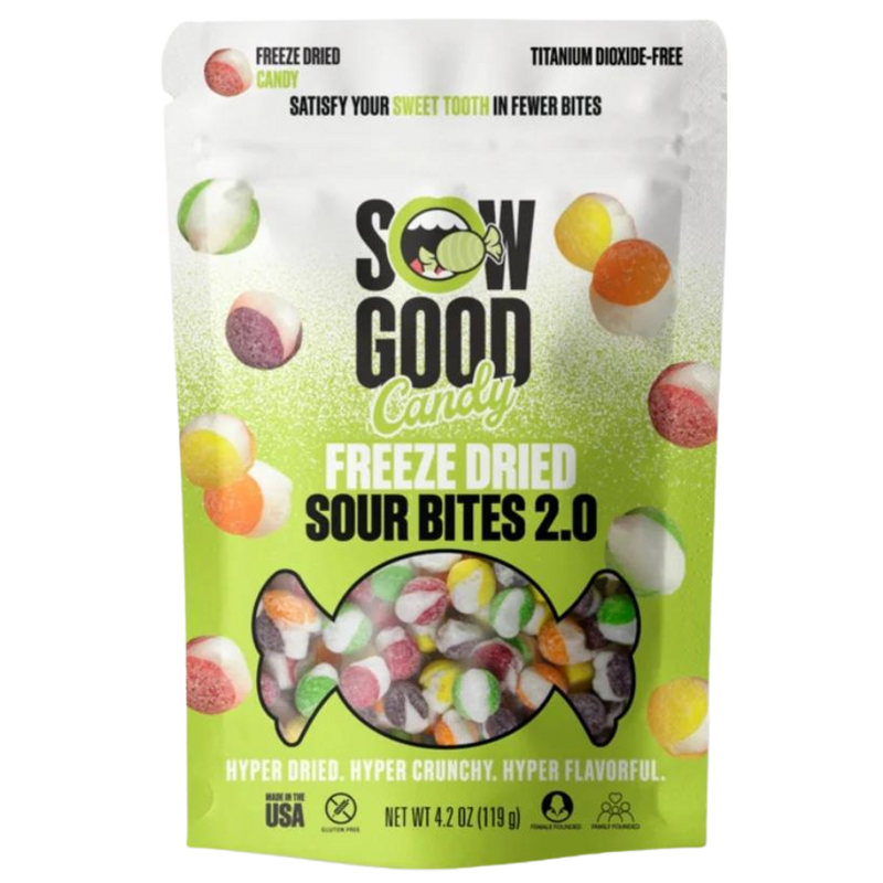 Sow Good Freeze Dried Sour Bites 2.0 6x119g dimarkcash&carry