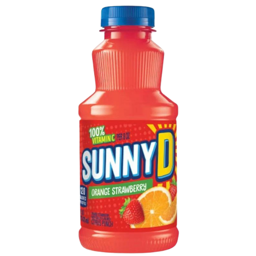 Sunny D Strawberry Drink 12x473ml dimarkcash&carry