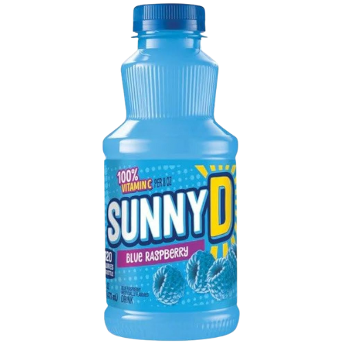 Sunny D Blue Raspberry Drink 12x473ml dimarkcash&carry